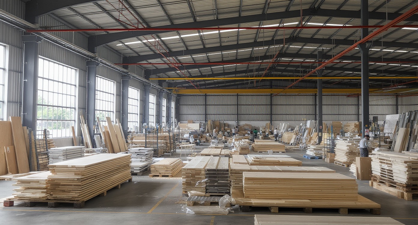 Цех производства мебели
